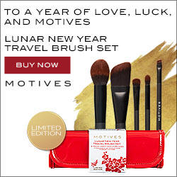 MotivesCosmetics.com - Gift Lunar New Year Travel Brush Set